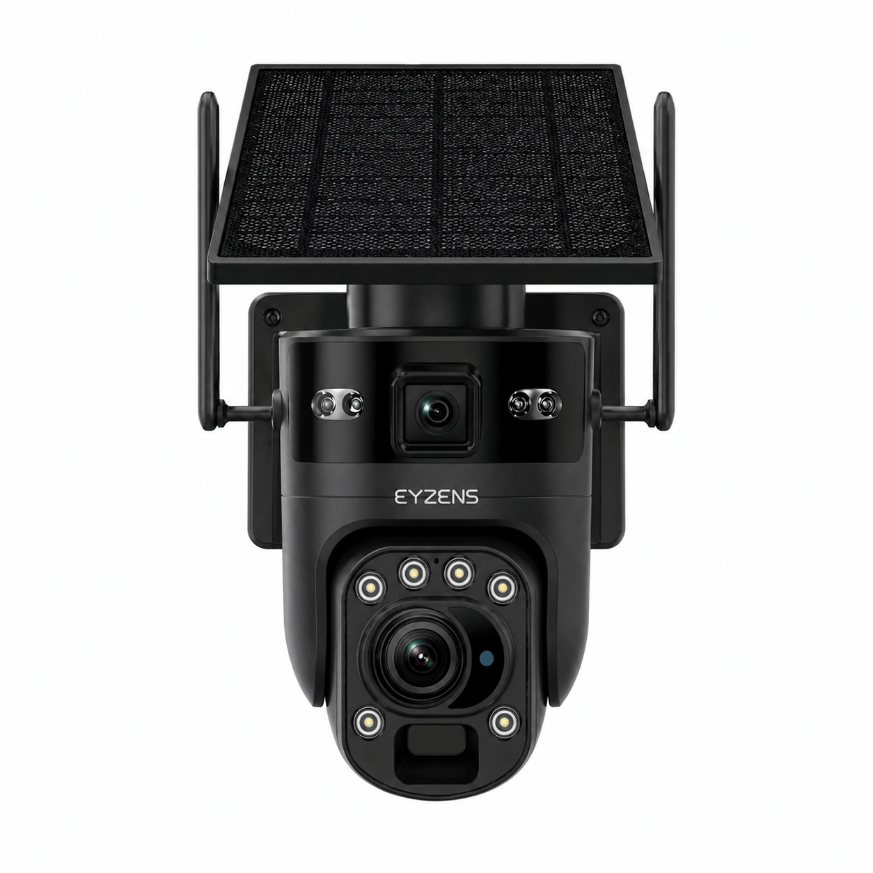 36x Optical Zoom - 3,300ft Range 4K Solar Security Camera NO WiFi NO Electricity