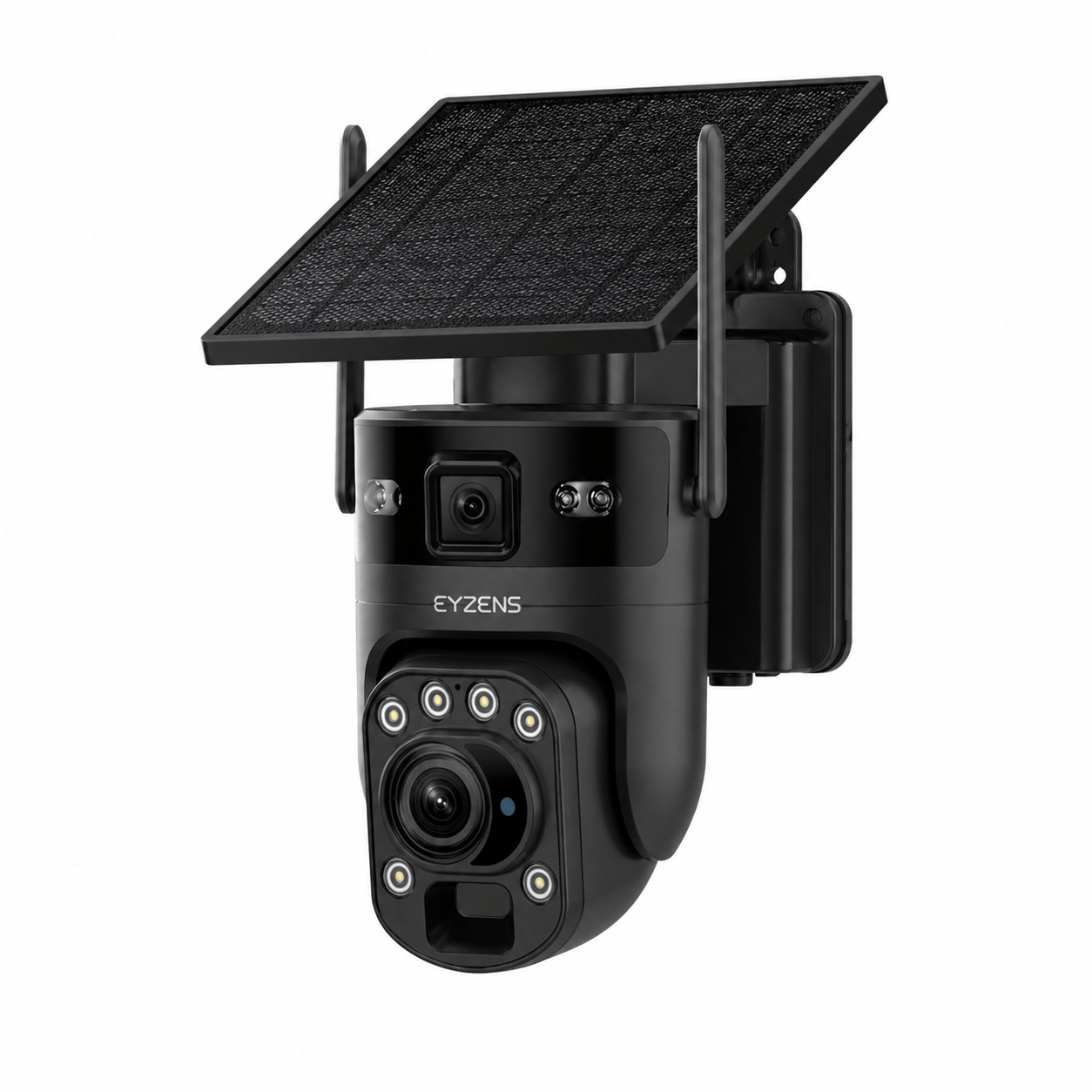 36x Optical Zoom - 3,300ft Range 4K Solar Security Camera NO WiFi NO Electricity