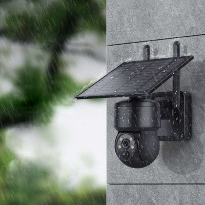 Pitch-Black Outdoor Solar Security Camera 8MP 4K Full HD 4G + WIFI (Copy)