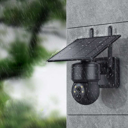 Pitch-Black Outdoor Solar Security Camera 8MP 4K Full HD 4G + WIFI (Copy)