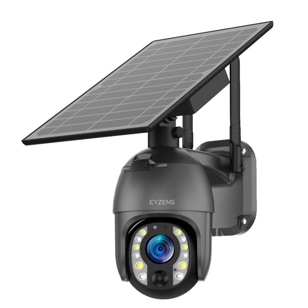 Motion Detection 4K 15MP Ultra Full HD Solar Powered Security Camera Night Vision 10X Zoom (no monthly fees)
